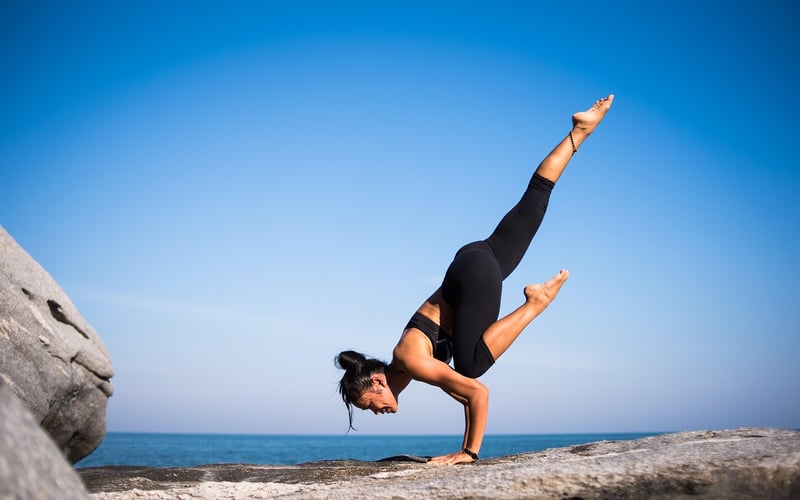 Gentle Yoga Pose